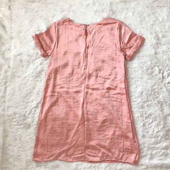 Blush/light pink silk dress - Picture 2 of 3